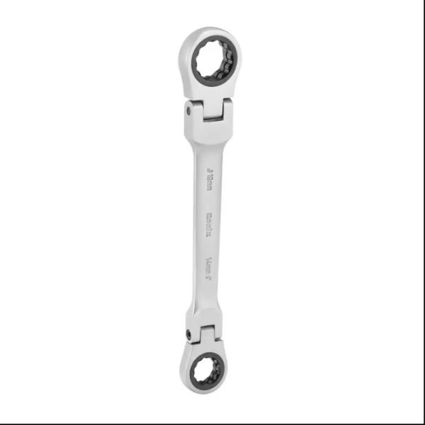 7 in 1 Flex Head Double Box End Ratcheting Wrench Set RH-2172 – Premium CR-V Hand Tool for Mechanics - Image 3