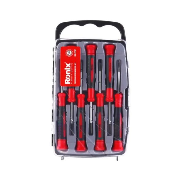 Ronix RH-2707 Precision Screwdriver Set – 7 in 1 Magnetic CR-V Hand Tool Kit